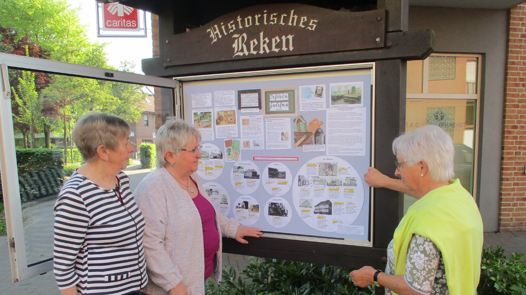 Schaukasten: Schulwesen in Reken 