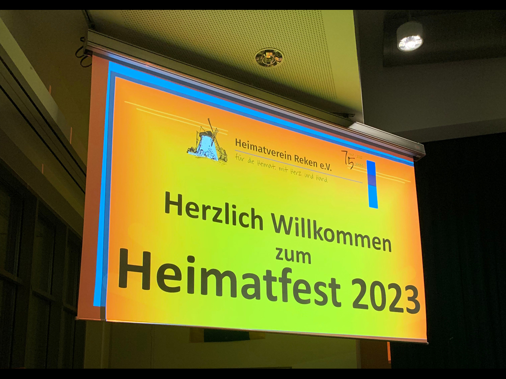 Heimatfest 2023 Willkommen